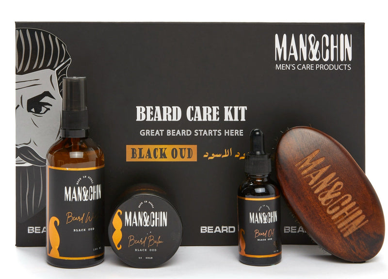 Premium - Beard Care Kit Black OUD
